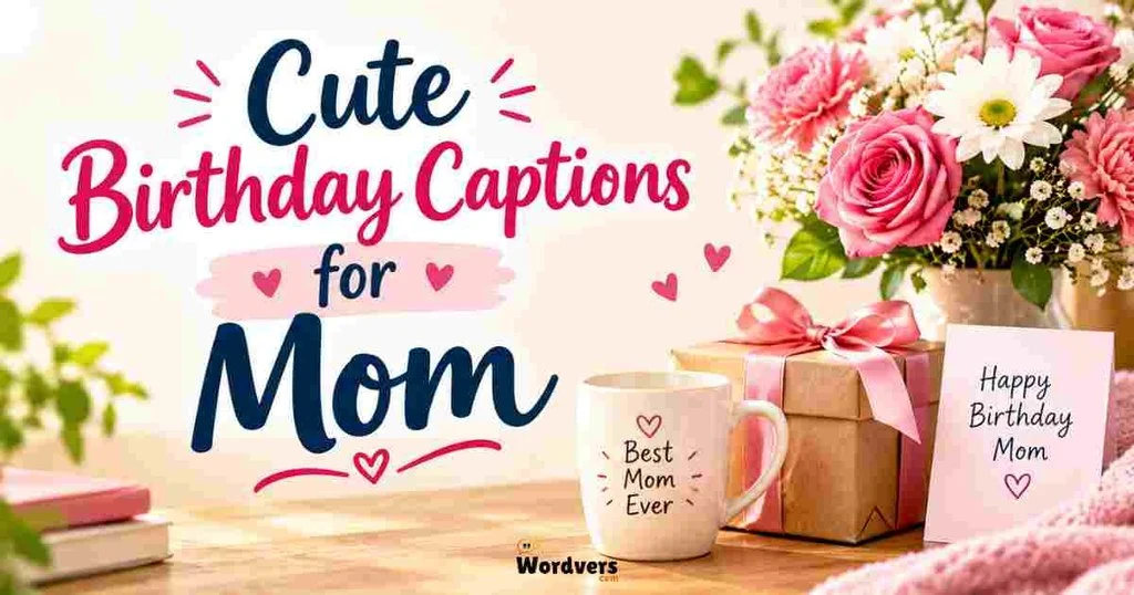 Cute Birthday Captions For Mom