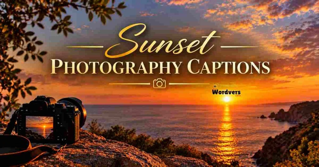 Sunset Photography Captions